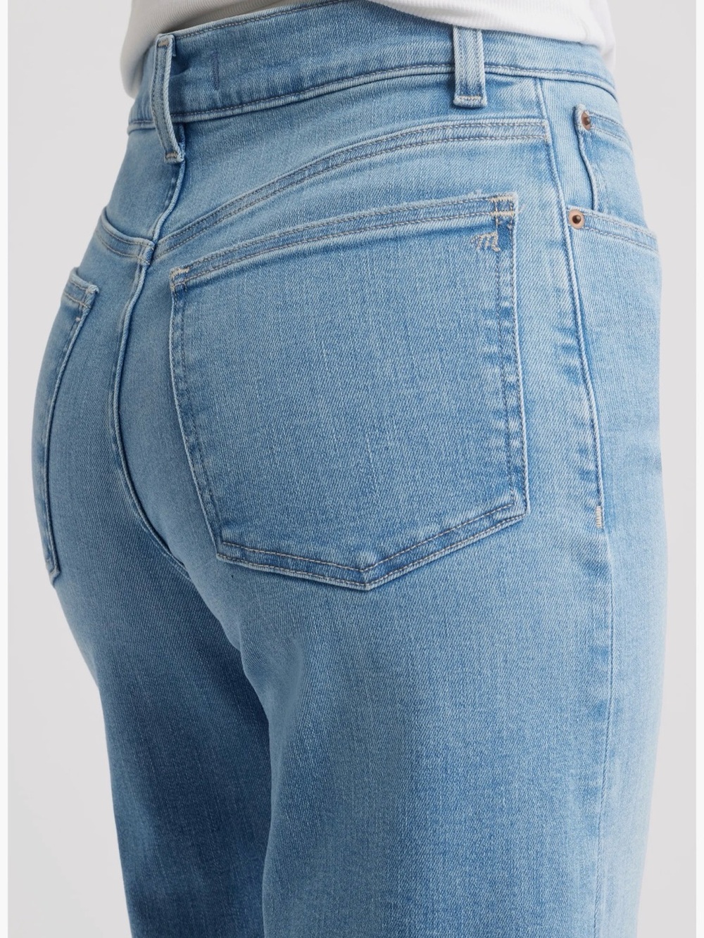 Madewell Palazzo Wide Leg Jeans - Corley Wash - Picture 6 of 11